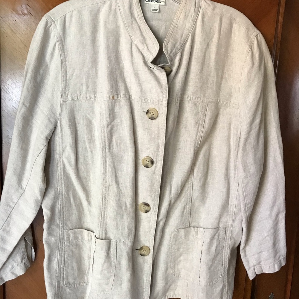 Cherokee linen jacket